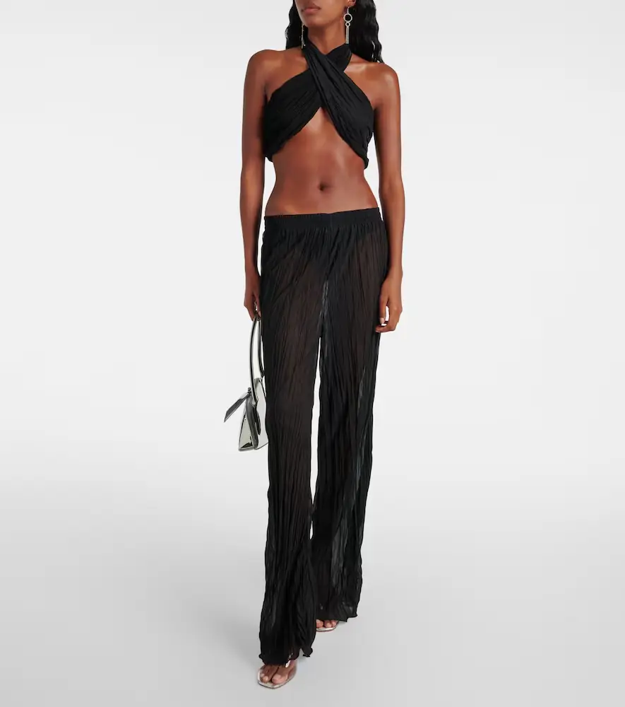 JADE SWIM Aylin halterneck wrap top | Thumbnail 3