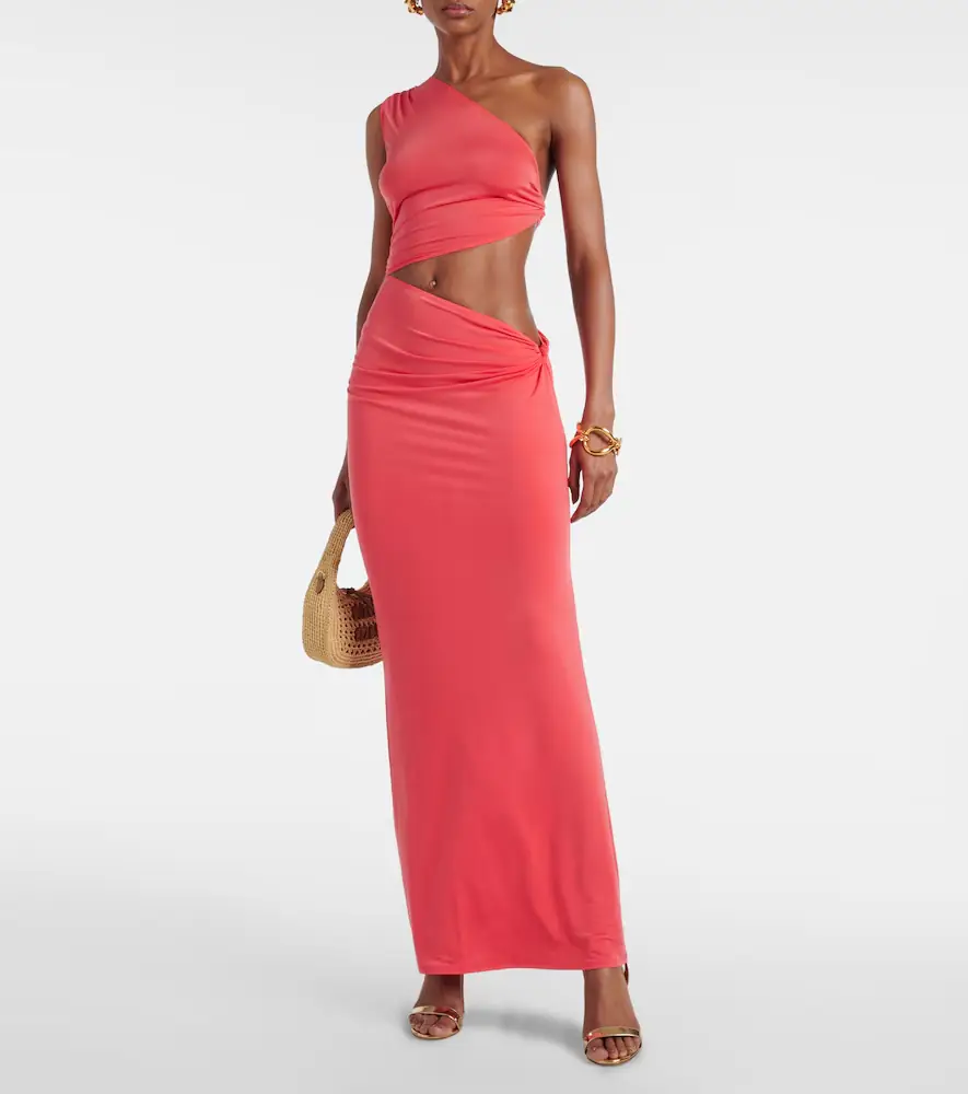 JADE SWIM Yana cutout jersey maxi dress | Thumbnail 5