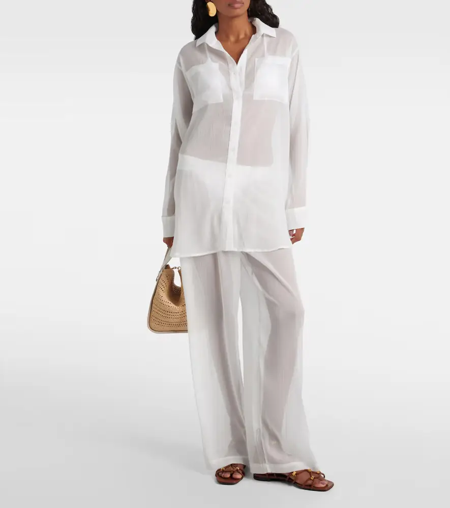 JADE SWIM Mika sheer shirt | Thumbnail 5 JADE SWIM Mika sheer shirt | Thumbnail 5