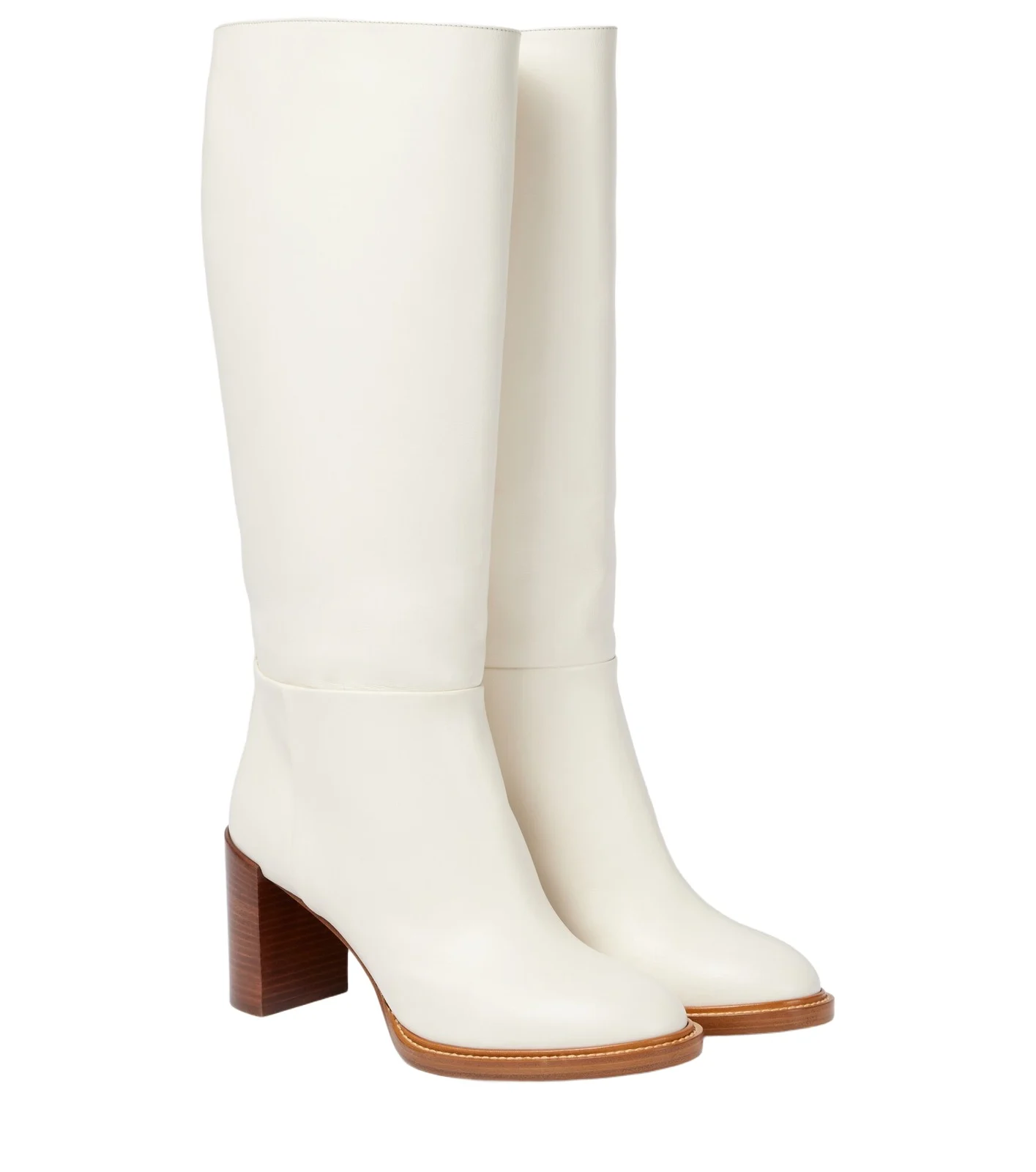 Bocca leather knee-high boots