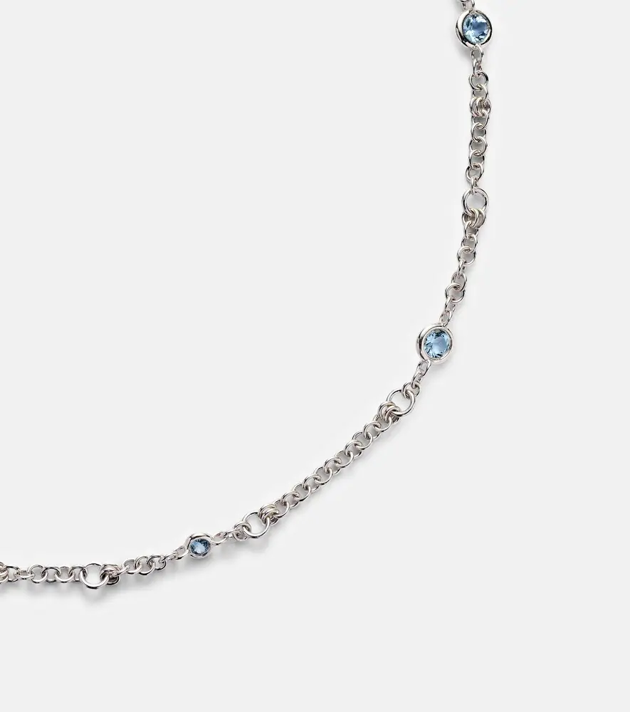 Spinelli Kilcollin Gravity Estrella sterling silver necklace with aquamarines | Thumbnail 5 Spinelli Kilcollin Gravity Estrella sterling silver necklace with aquamarines | Thumbnail 5