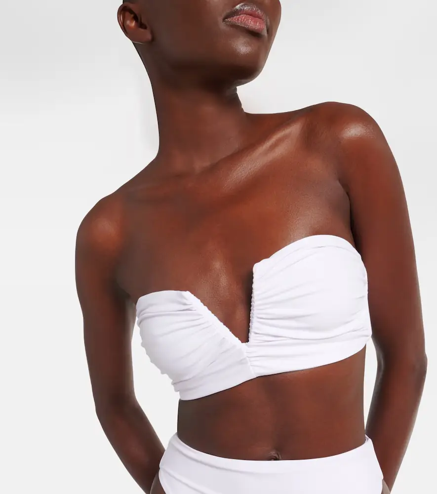 JADE SWIM Calla ruched bikini top | Thumbnail 2