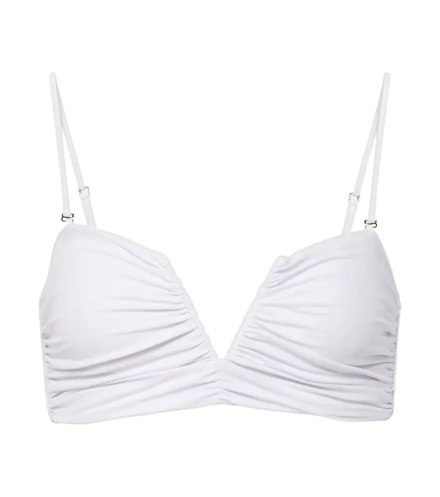 JADE SWIM Calla ruched bikini top | Image 1 JADE SWIM Calla ruched bikini top | Image 1