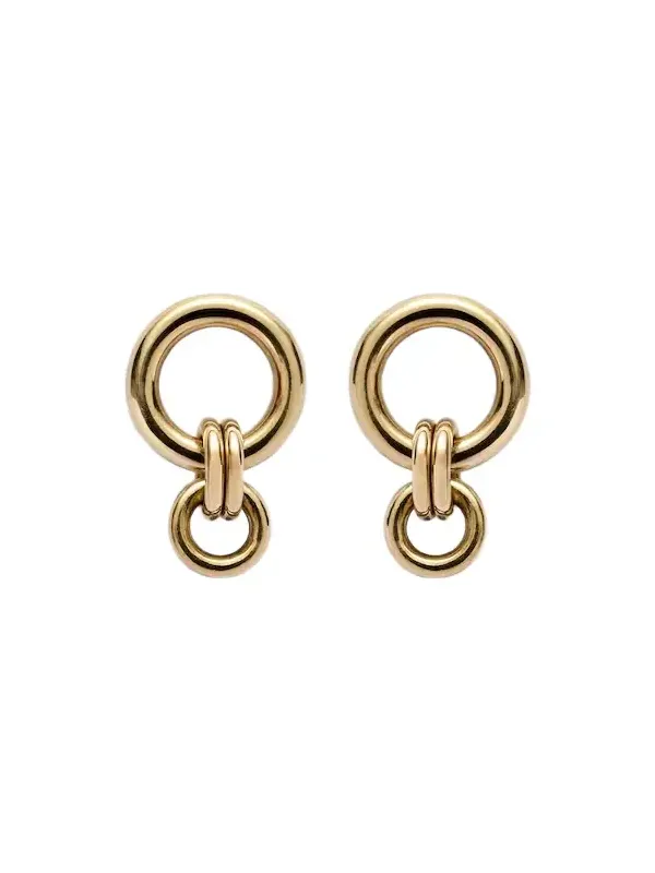Canis 18kt gold drop earrings Canis 18kt gold drop earrings