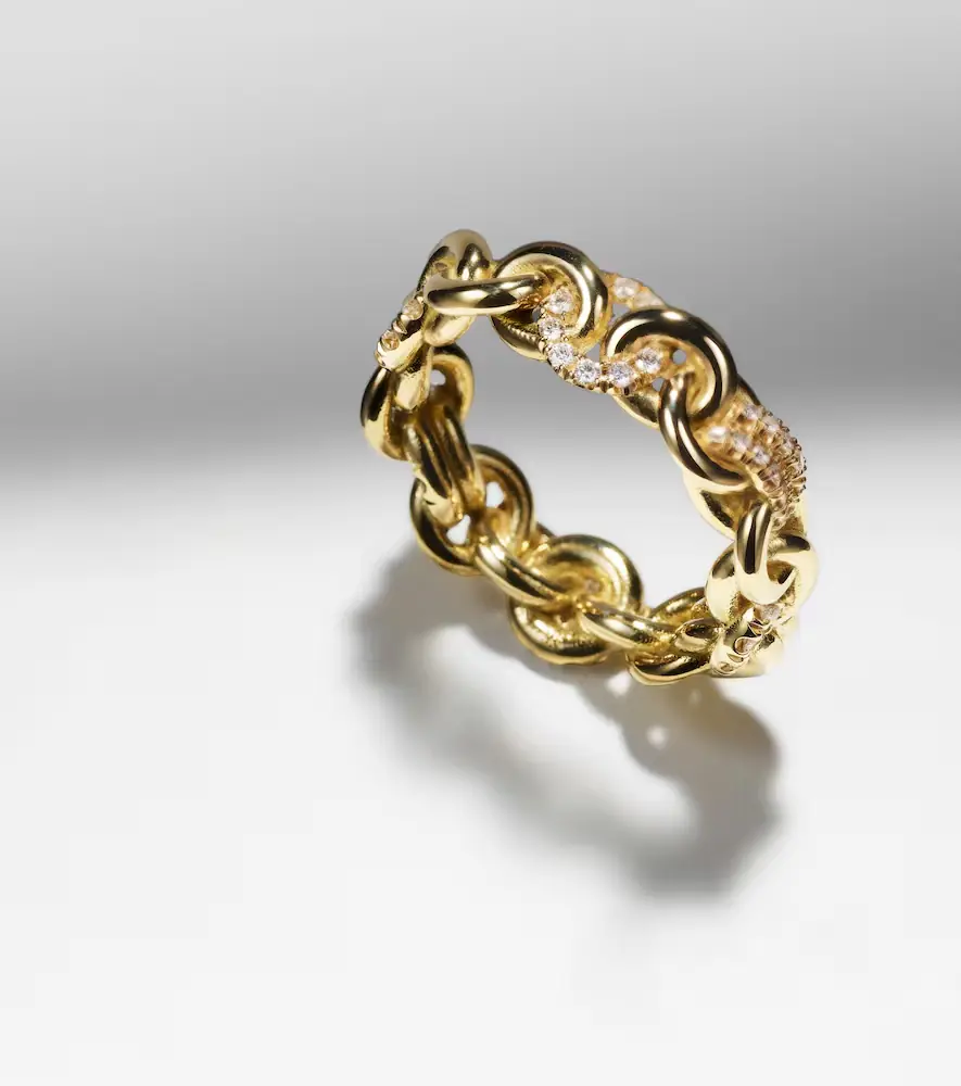 Spinelli Kilcollin Fused Serpens Medium 18kt gold ring with diamonds | Thumbnail 3 Spinelli Kilcollin Fused Serpens Medium 18kt gold ring with diamonds | Thumbnail 3