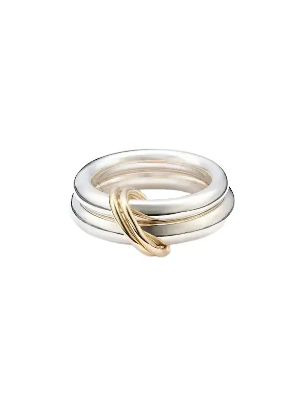 Virgo sterling silver and 18kt gold ring Virgo sterling silver and 18kt gold ring