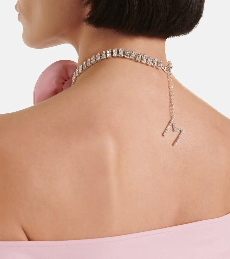 Magda Butrym Floral-appliqué choker | Thumbnail 5