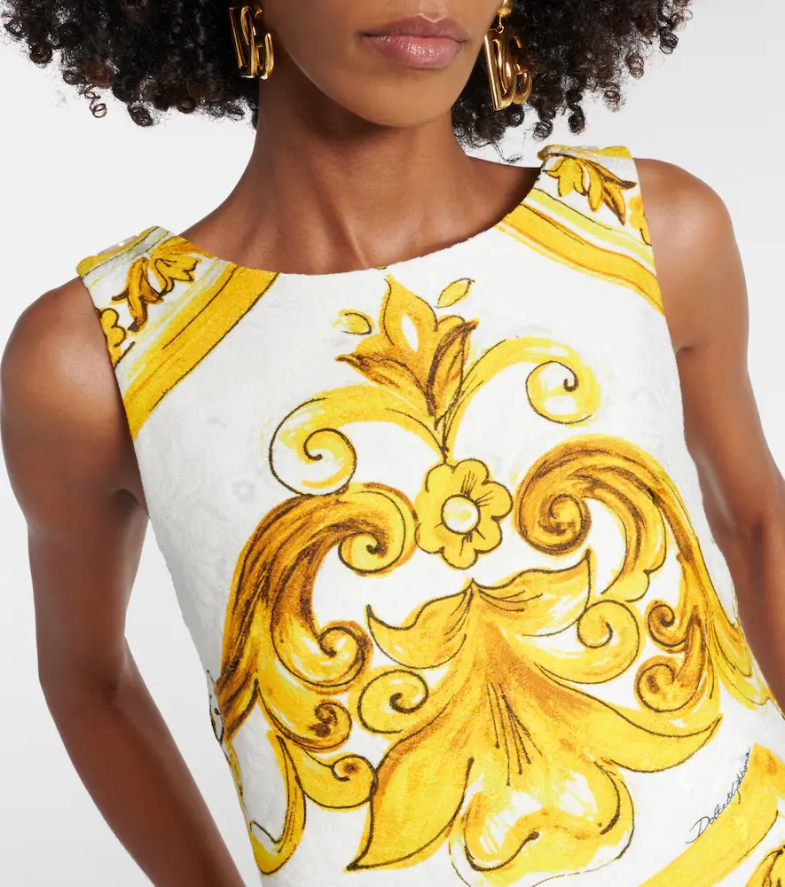 Dolce & Gabbana Majolica minidress | Thumbnail 2 Dolce & Gabbana Majolica minidress | Thumbnail 2