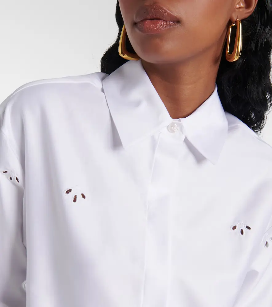 Altuzarra Morton cotton-blend minidress | Thumbnail 4 Altuzarra Morton cotton-blend minidress | Thumbnail 4