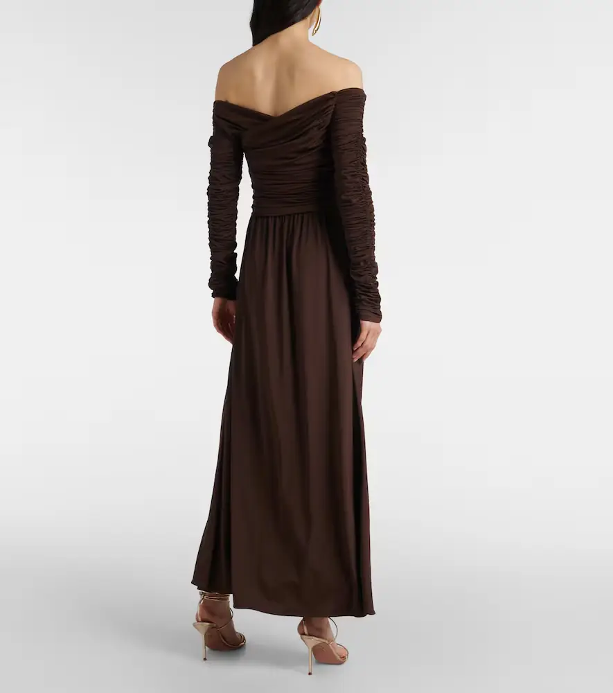 Altuzarra Charlotte off-shoulder jersey maxi dress | Thumbnail 2