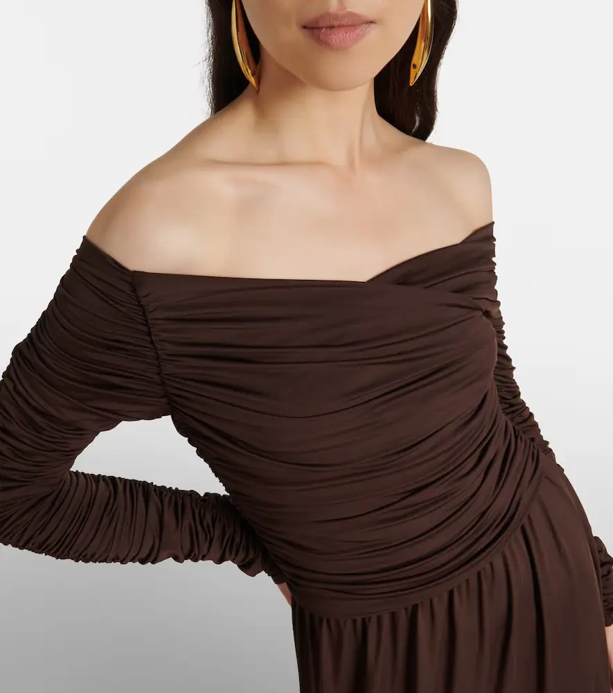 Altuzarra Charlotte off-shoulder jersey maxi dress | Thumbnail 5