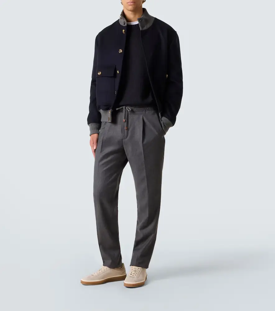 Slowear Wool tapered pants | Thumbnail 3 Slowear Wool tapered pants | Thumbnail 3