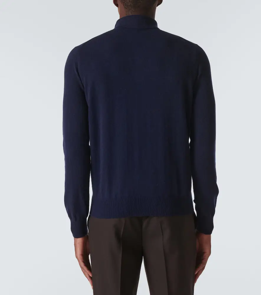 Rubinacci Cashmere polo shirt | Thumbnail 3 Rubinacci Cashmere polo shirt | Thumbnail 3