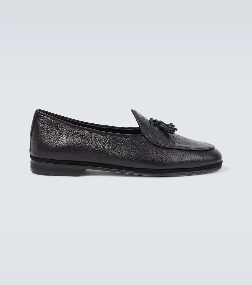 Rubinacci Marphy leather loafers | Thumbnail 3 Rubinacci Marphy leather loafers | Thumbnail 3