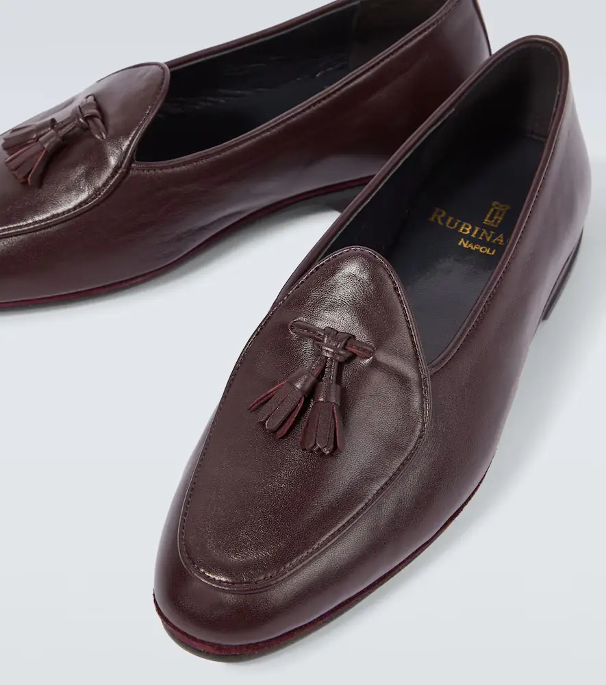 Rubinacci Marphy leather loafers | Thumbnail 4 Rubinacci Marphy leather loafers | Thumbnail 4