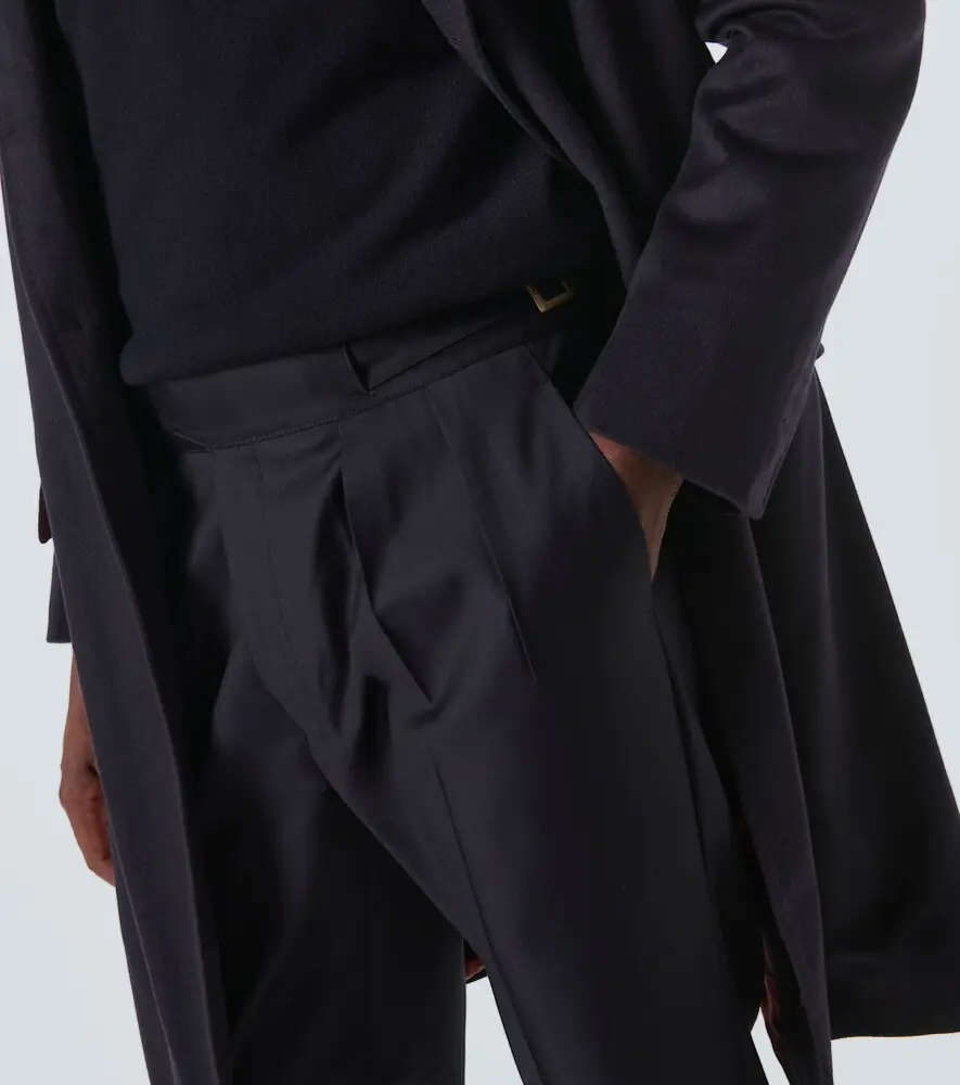 Rubinacci Manny virgin wool straight pants | Thumbnail 5 Rubinacci Manny virgin wool straight pants | Thumbnail 5