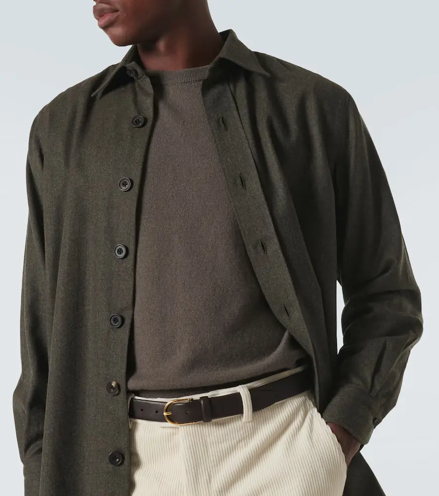 Rubinacci Leather belt | Thumbnail 3 Rubinacci Leather belt | Thumbnail 3