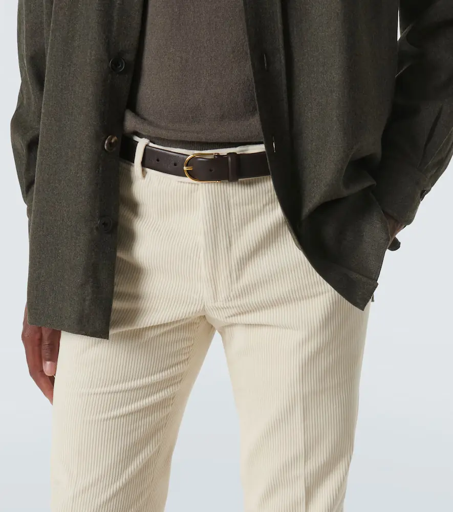 Rubinacci Leather belt | Thumbnail 4 Rubinacci Leather belt | Thumbnail 4