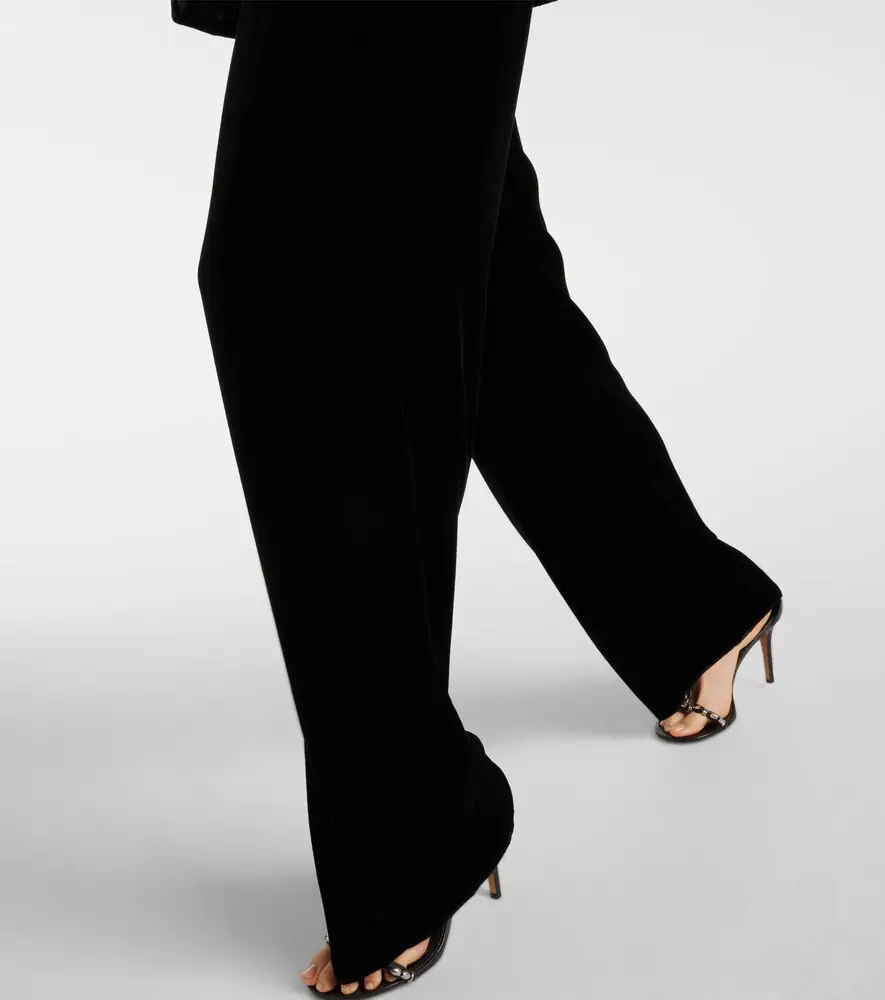 Etro Velvet straight pants | Thumbnail 4 Etro Velvet straight pants | Thumbnail 4