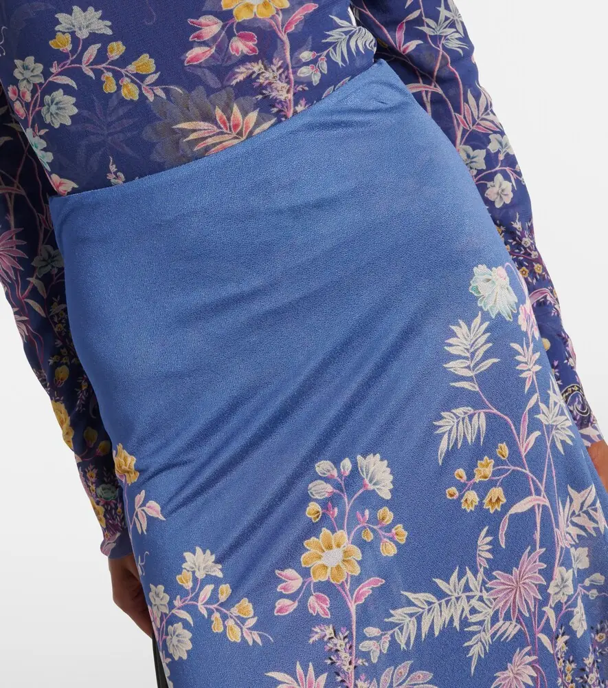 Etro Printed asymmetric maxi skirt | Thumbnail 4 Etro Printed asymmetric maxi skirt | Thumbnail 4