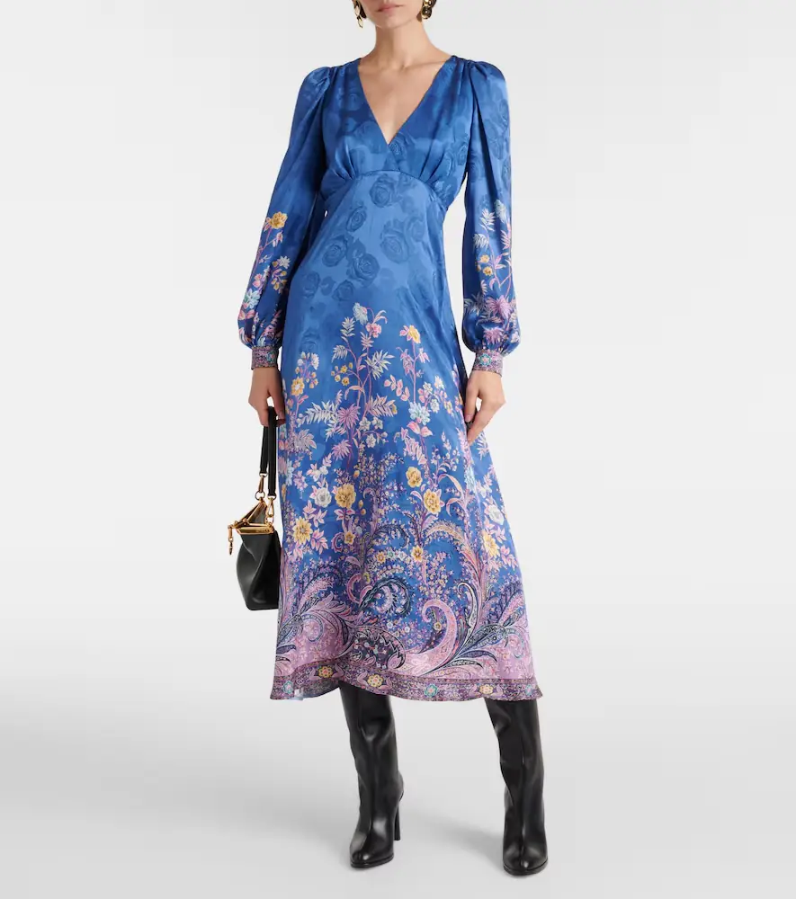 Etro Paisley midi dress | Thumbnail 3