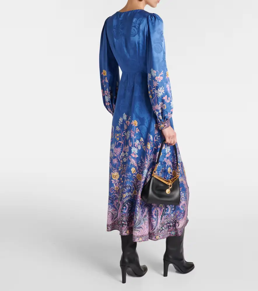 Etro Paisley midi dress | Thumbnail 4