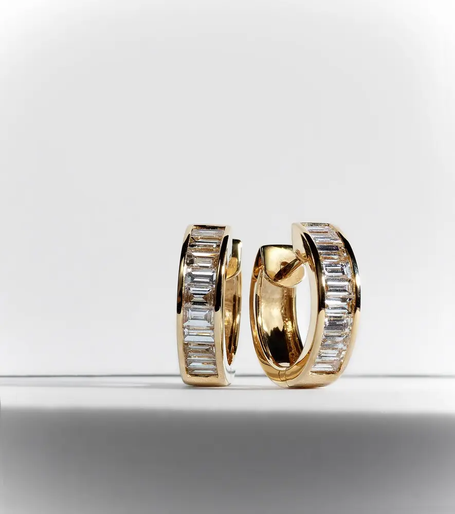 Anita Ko Hannah 18kt gold earrings with diamonds | Thumbnail 5 Anita Ko Hannah 18kt gold earrings with diamonds | Thumbnail 5