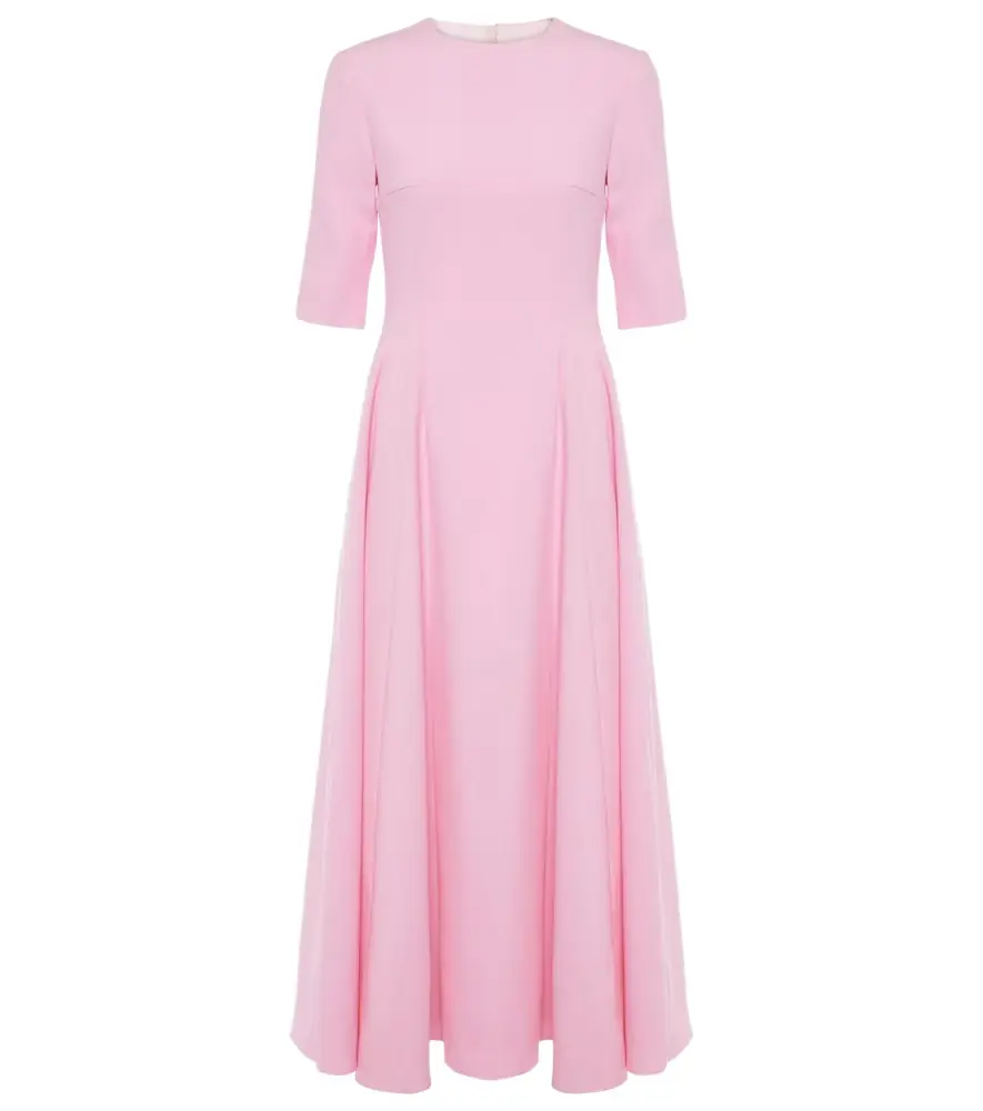 Emilia Wickstead Georgie wool midi dress | Image 1 Emilia Wickstead Georgie wool midi dress | Image 1