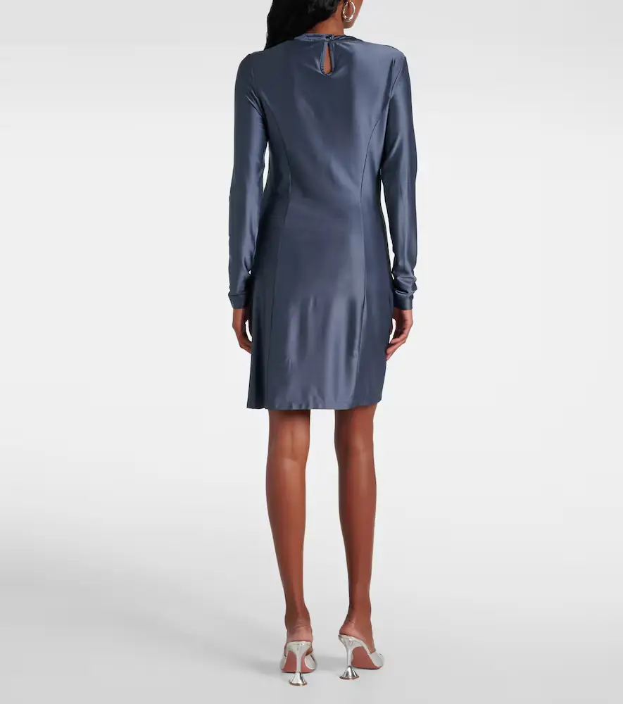 Rabanne Gathered jersey minidress | Thumbnail 3 Rabanne Gathered jersey minidress | Thumbnail 3