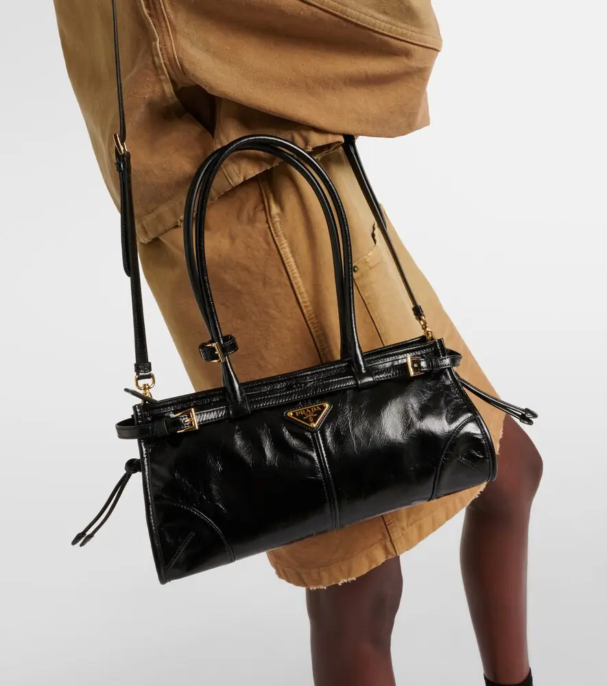 Prada Bonnie Medium leather shoulder bag | Thumbnail 2