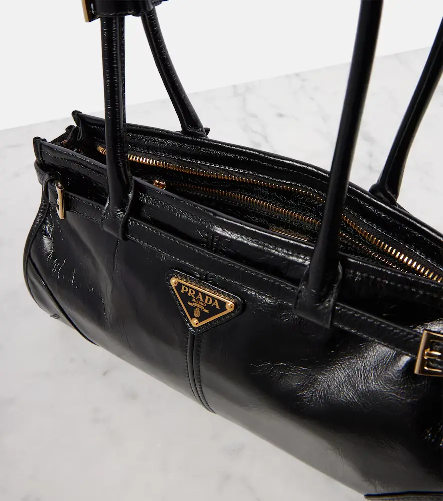 Prada Bonnie Medium leather shoulder bag | Thumbnail 6