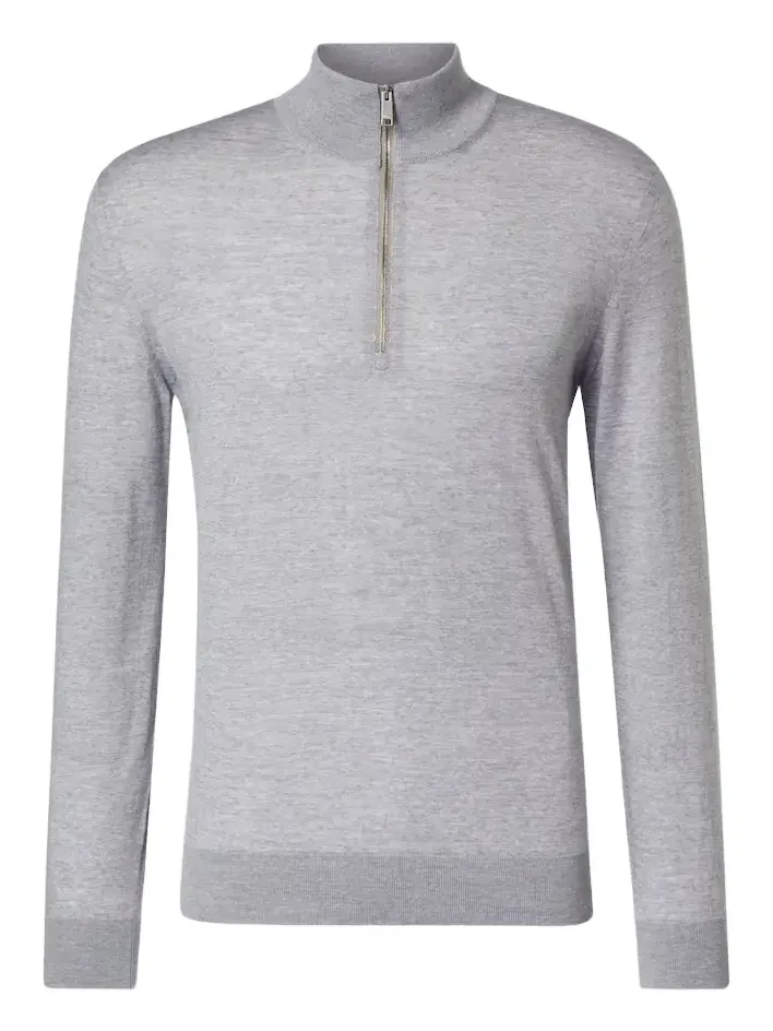 Wool half-zip sweater Wool half-zip sweater