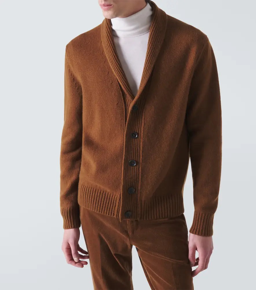 Zegna Cashmere and mohair cardigan | Thumbnail 3