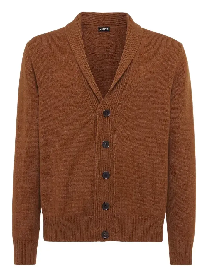 Cashmere and mohair cardigan Cashmere and mohair cardigan