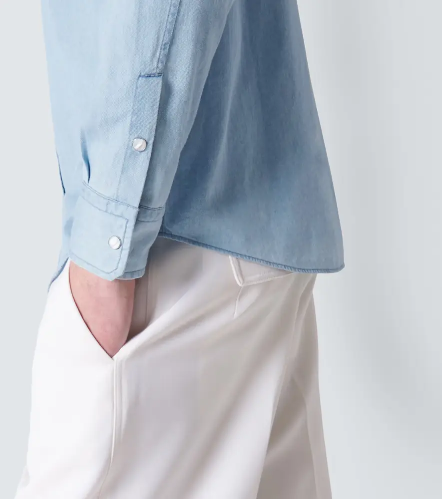 Zegna Denim Western shirt | Thumbnail 4 Zegna Denim Western shirt | Thumbnail 4