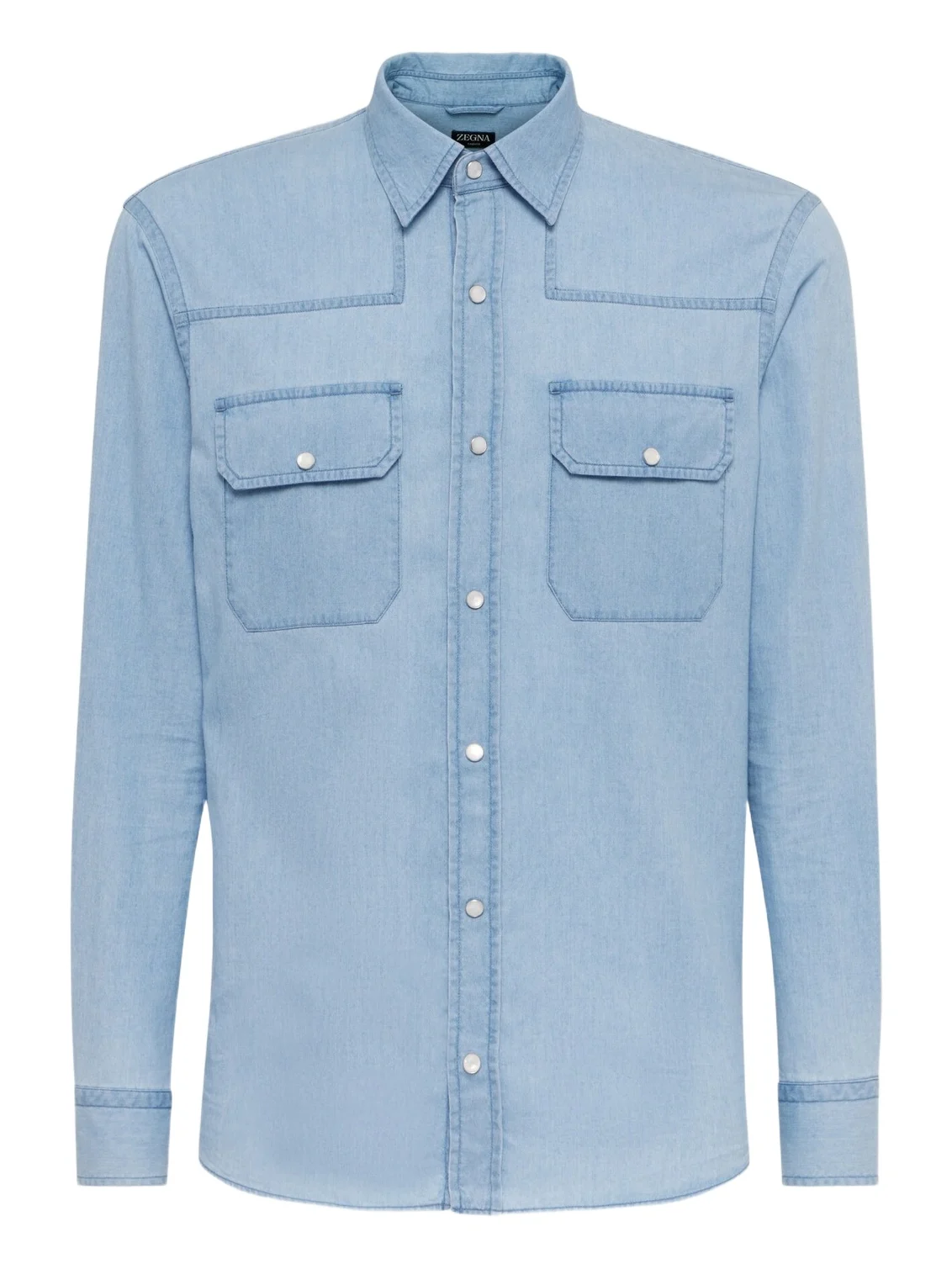 Denim Western shirt