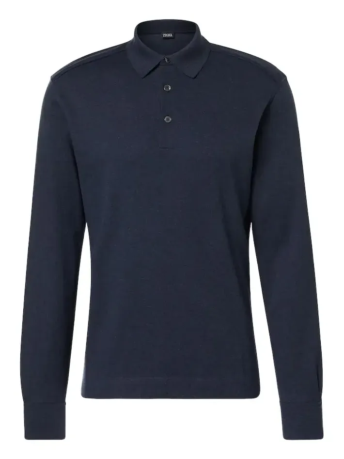 Cotton polo shirt