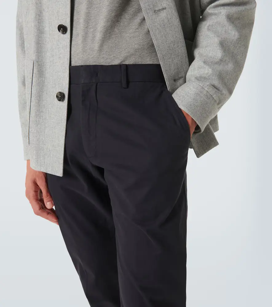 Zegna Cotton-blend chinos | Thumbnail 3 Zegna Cotton-blend chinos | Thumbnail 3