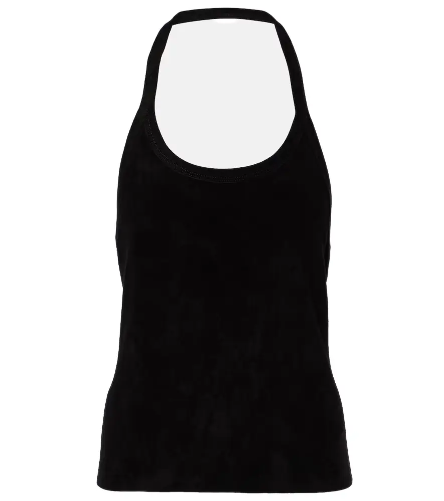 STOULS Cherry halterneck suede top | Image 1 STOULS Cherry halterneck suede top | Image 1