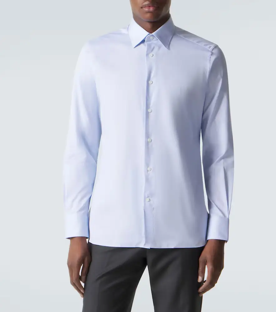 Zegna Cotton Oxford shirt | Thumbnail 2