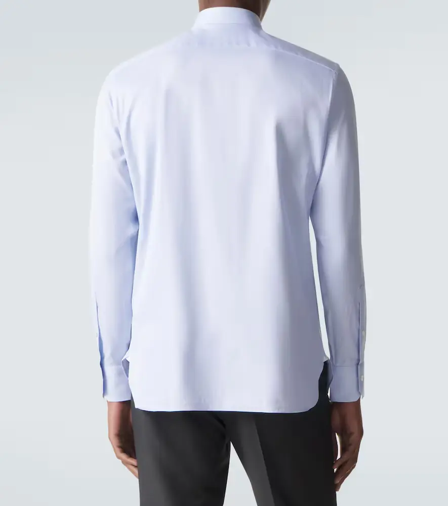 Zegna Cotton Oxford shirt | Thumbnail 5