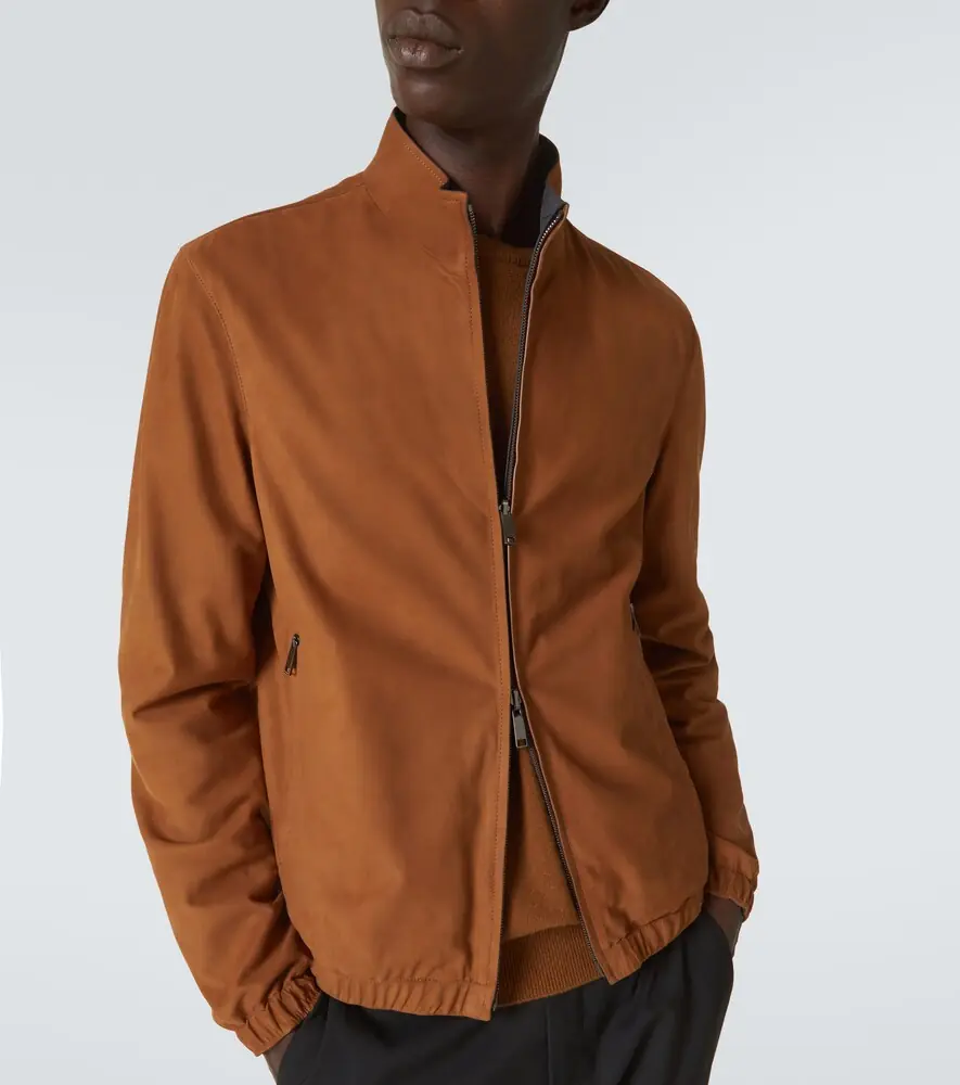 Zegna Reversible leather blouson | Thumbnail 2