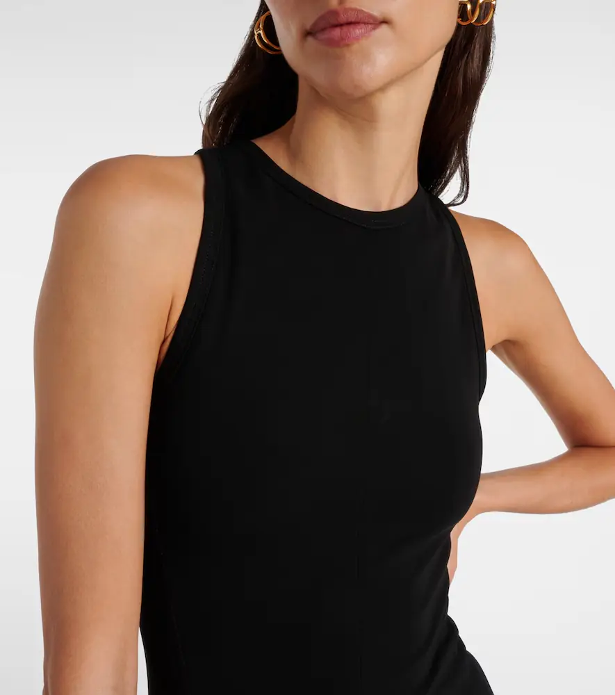 Victoria Beckham Colorblocked jersey midi dress | Thumbnail 5 Victoria Beckham Colorblocked jersey midi dress | Thumbnail 5