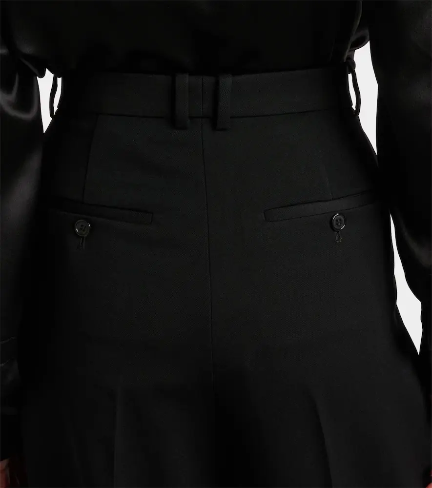 Saint Laurent High-rise wool wide-leg pants | Thumbnail 3