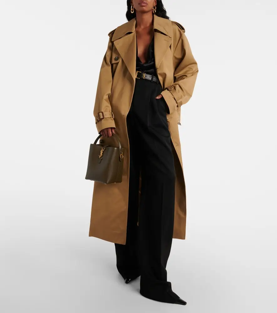 Saint Laurent High-rise wool wide-leg pants | Thumbnail 6