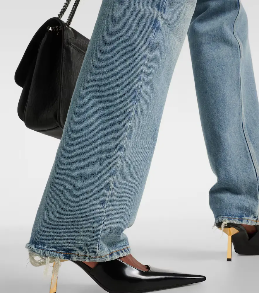 Saint Laurent Nico high-rise straight jeans | Thumbnail 6