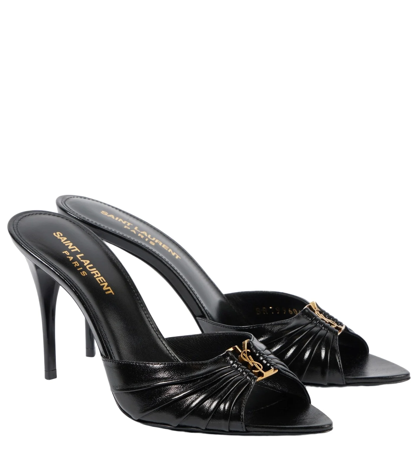 Babylone 90 leather mules Babylone 90 leather mules