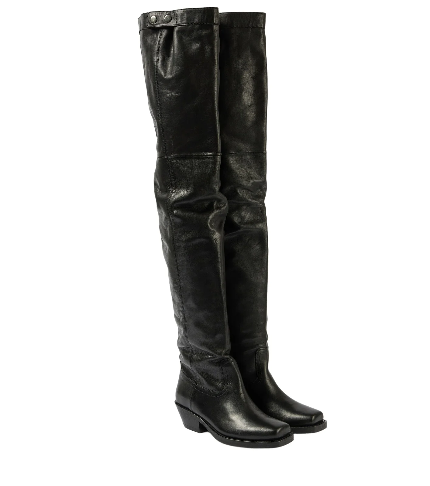 Amati leather knee-high boots Amati leather knee-high boots
