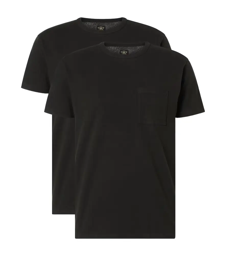 RRL Set of 2 cotton jersey T-shirts | Image 1 RRL Set of 2 cotton jersey T-shirts | Image 1