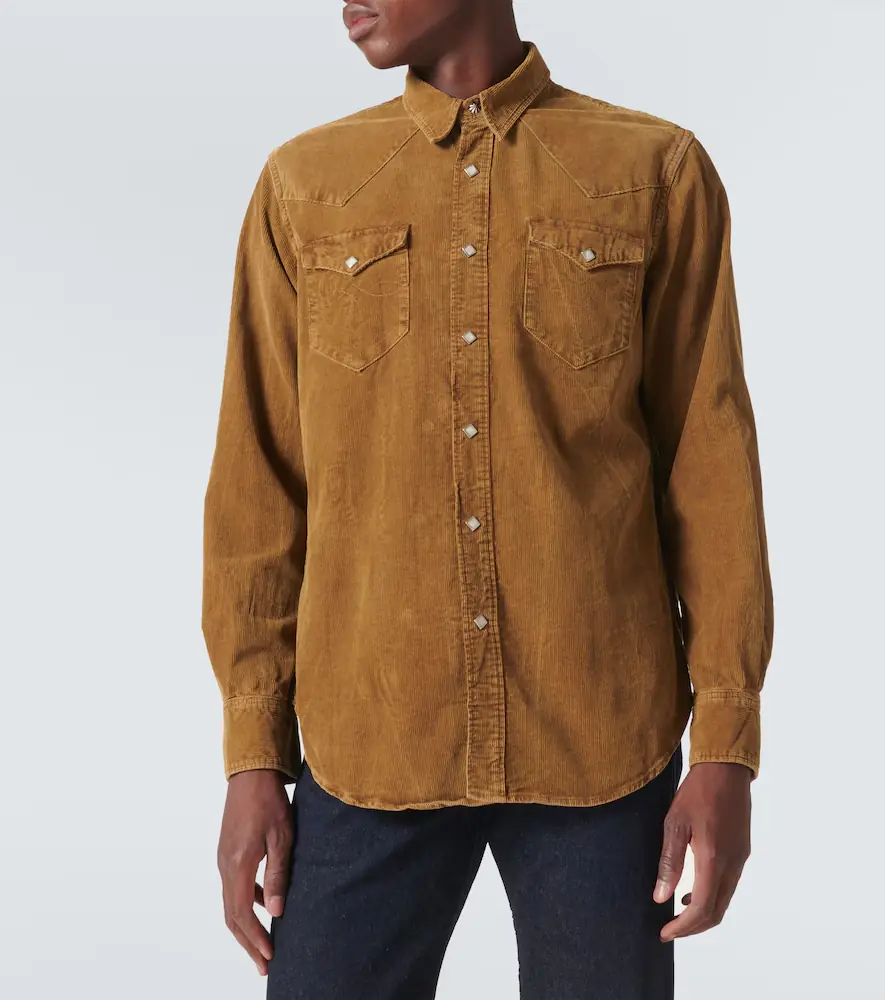 RRL Buffalo West cotton corduroy shirt | Thumbnail 6